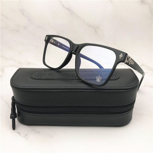 Chrome Hearts Style Oversized Acetate Glasses Gothic Designer Square Optical Frame for Men & Women – BETTY-II