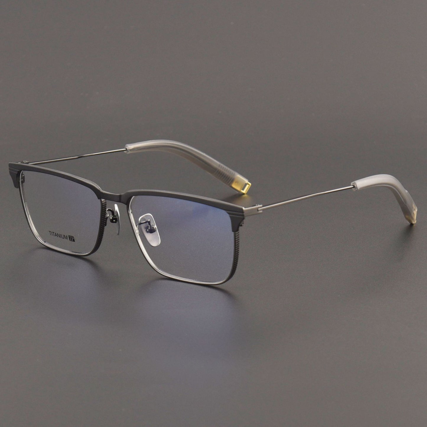 Pure Titanium Square Glasses for Men & Women | Ultra-Light Business Prescription Optical Frame LSA104