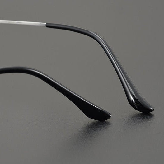 Chrome Hearts - Inspired Luxury round rimless glasses | Pure Titanium Round Frames for Men & Women - HP eyeglasses