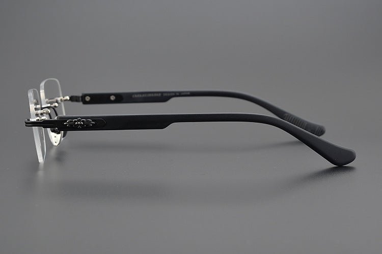 Chrome Hearts - Inspired rimless square glasses | Japanese Craftsmanship Pure Titanium Square Frames - HP eyeglasses
