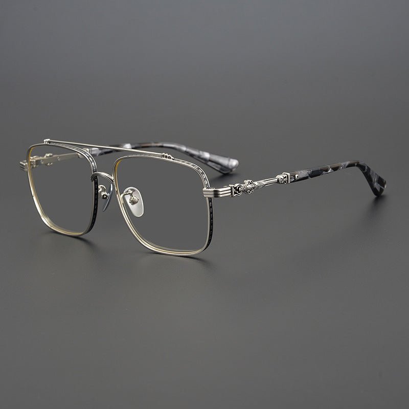 chrome hearts goggles CH8042 Luxury Oversized Glasses – Chrome Hearts Style Full Frame (57mm) – HP eyeglasses