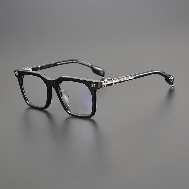 Chrome Hearts - Style Oversized Designer Acetate Eyeglasses Frame – Handmade Full Rim Fashion Optical Glasses CH8266 - HP eyeglasses
