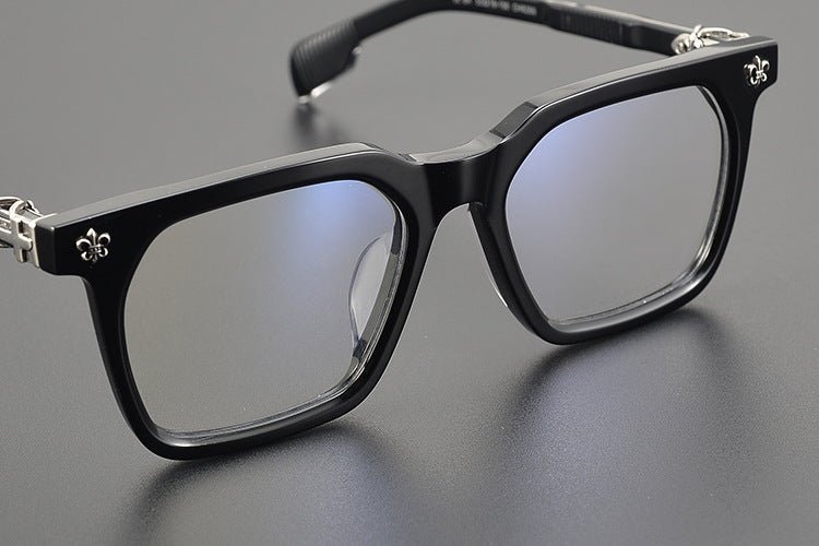 Chrome Hearts - Style Oversized Designer Acetate Eyeglasses Frame – Handmade Full Rim Fashion Optical Glasses CH8266 - HP eyeglasses