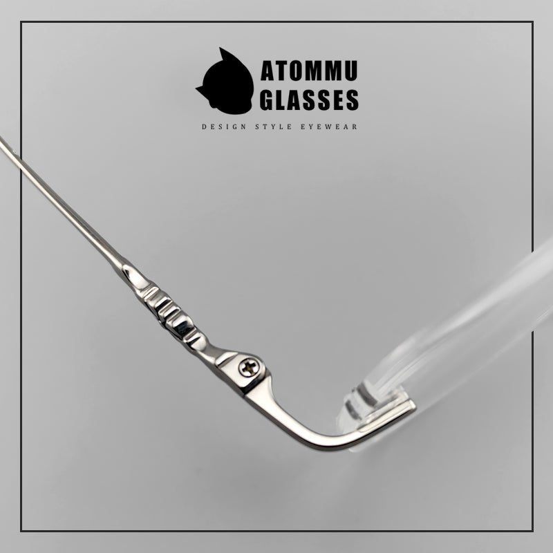 Chrome Hearts - Style Rimless Glasses | Lightweight Frameless Design for High Prescription Lenses | Vintage Artistic Look - EO - 753 - HP eyeglasses