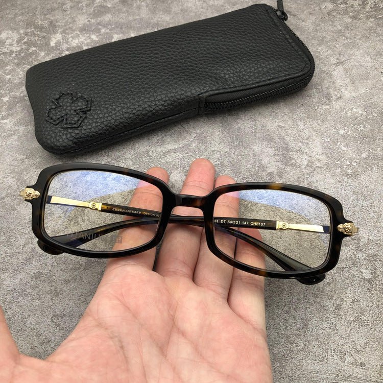 Chrome Hearts - Style Square Eyeglasses – Acetate Titanium Unisex Designer Full Rim Frame CH8107 - HP eyeglasses