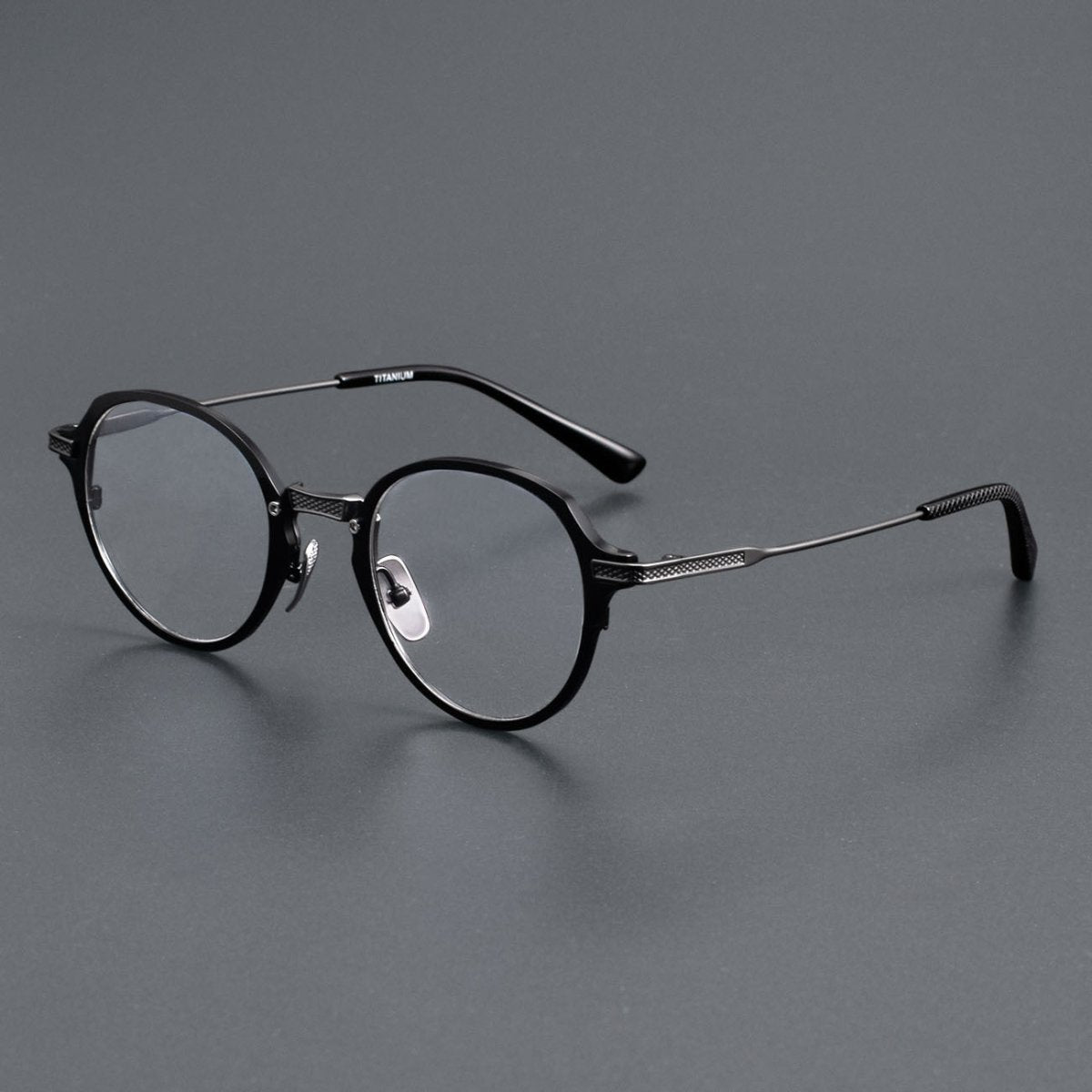 DITA Style DTX - 426 Pure Titanium Full Rim Round Eyeglass Frame | Designer Optical Glasses for Men & Women | Lightweight Blue Light & Prescription Ready - HP eyeglasses