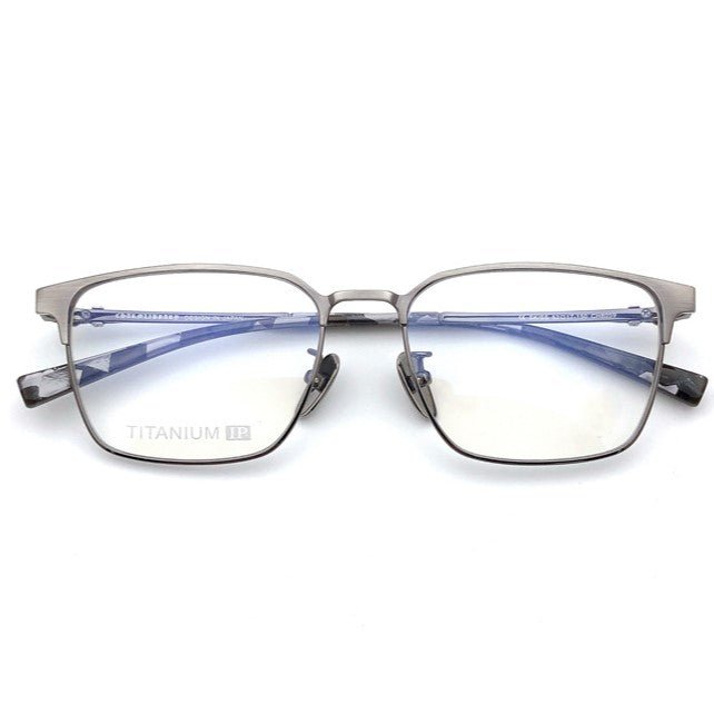 Gothic Titanium Square Eyeglasses for Men & Women – Designer Full-Rim Optical Frame CH8059 - HP eyeglasses
