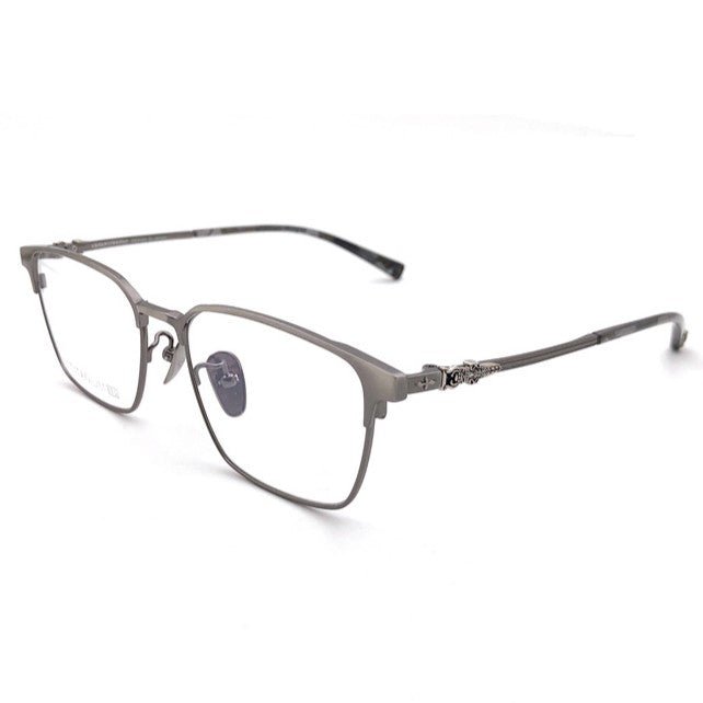 Gothic Titanium Square Eyeglasses for Men & Women – Designer Full-Rim Optical Frame CH8059 - HP eyeglasses