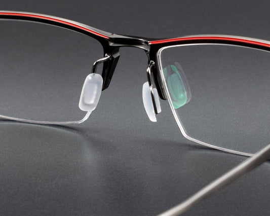 KO - 116 Titanium Semi - Rimless Business Glasses – Okuyama Same Style Lightweight Half Frame Eyewear for Men & Women - HP eyeglasses