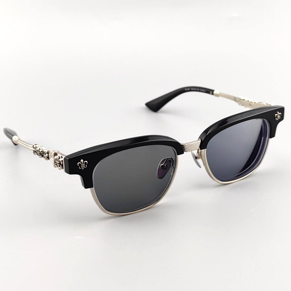 Limited Edition Handcrafted Browline Eyeglass Frame | Gothic Carved Acetate – CH8224 - HP eyeglasses