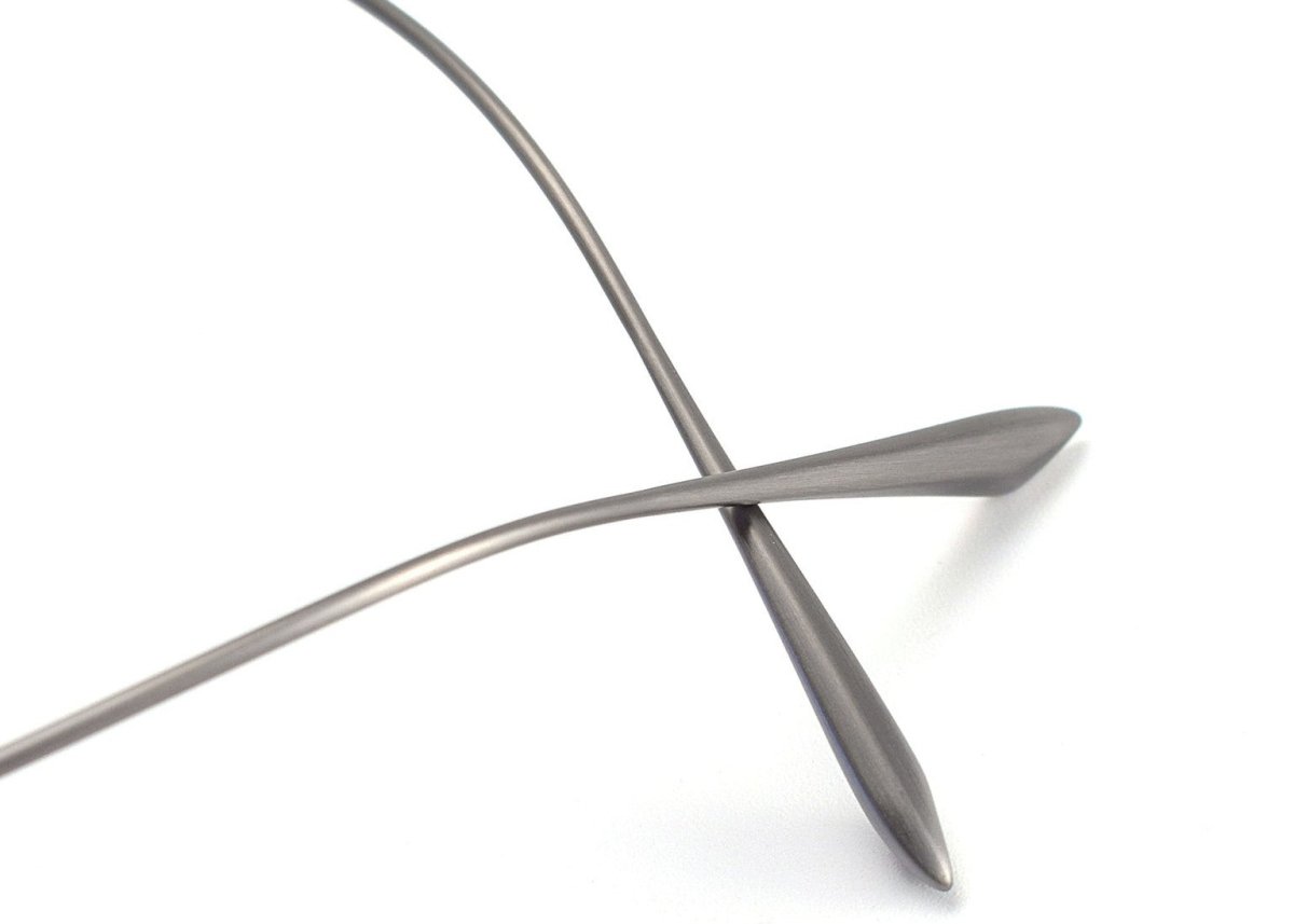 MASUNAGA Inspired Titanium Glasses – Lightweight Square Full Frame - Empire - HP eyeglasses