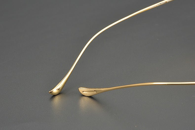 PARATESTES Double Bridge Aviator Glasses – Vintage Tortoise Full Frame - HP eyeglasses