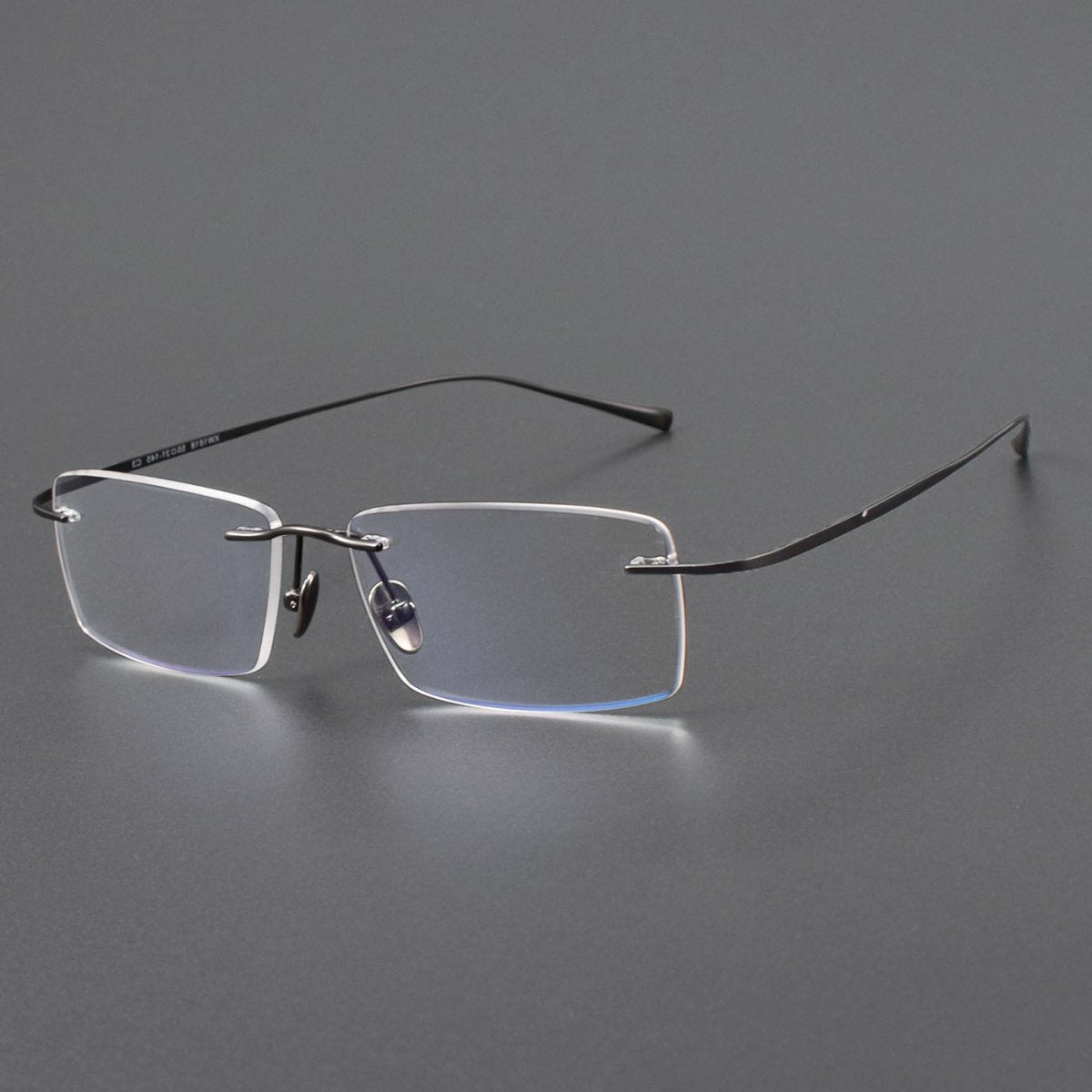 Screwless Pure Titanium Rimless Glasses for Men & Women | Ultra-Light Flexible Prescription Optical Frame XW1818 - HP eyeglasses