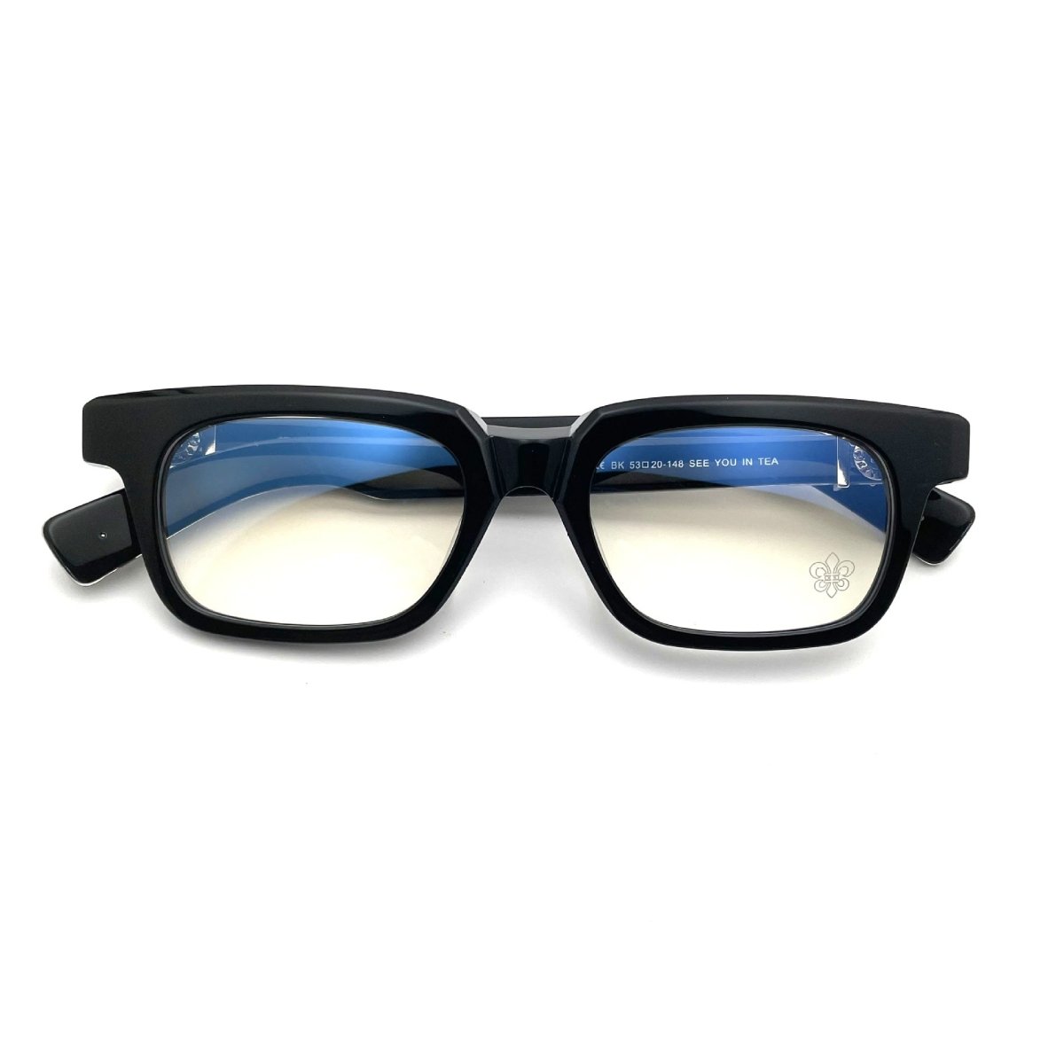 SEE YOU IN TEA – Vintage Square Acetate Eyeglasses | Fashion Optical Frames for Men & Women - HP eyeglasses