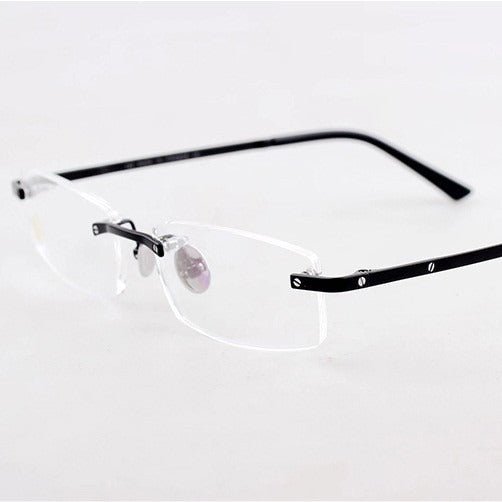 Ultra - Light Rimless Pure Titanium Prescription Glasses Frame with Optical Lens Support – CT0087O - HP eyeglasses
