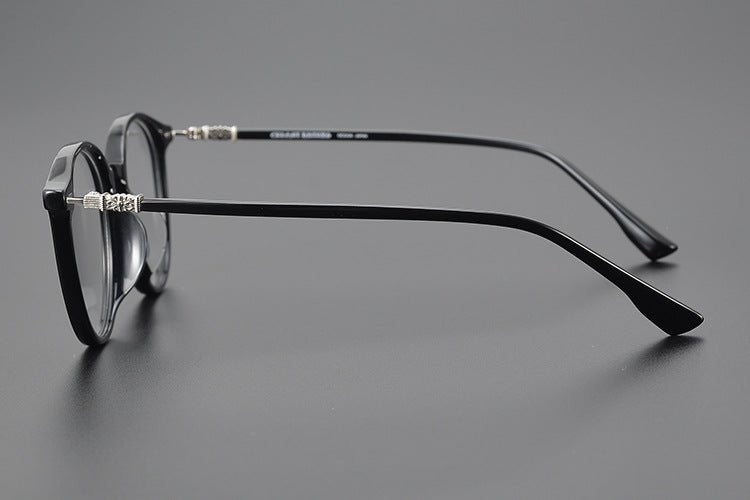 Unisex Pastel Oval Eyeglass Frames – Japanese Handmade Acetate Candy Color Glasses | Small Round Blue Light Eyewear - HP eyeglasses