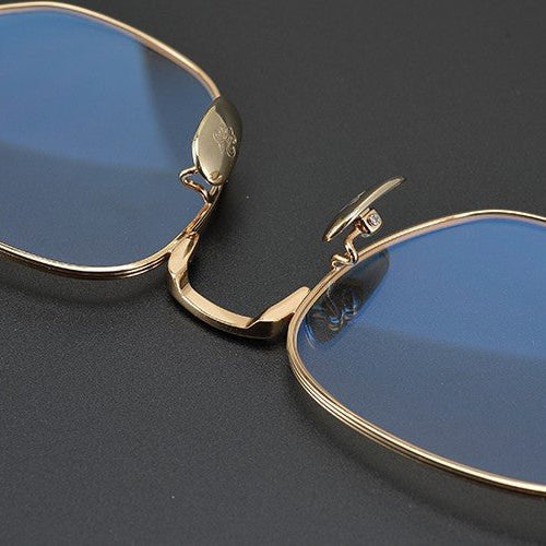 Vintage Square Eyeglass Frames for Men | Chrome Hearts - Inspired Luxury British Aesthetic – CH8008 - HP eyeglasses