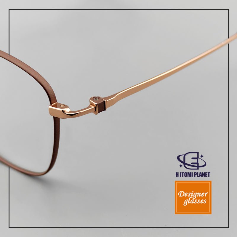 Women's Pure Titanium Butterfly Glasses – Floral Hairpin Accent & 10g Lightweight - HP eyeglasses