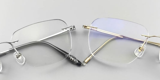 Case Study: Dual Protection with Custom Rimless Glasses for a Singapore Client - HP eyeglasses