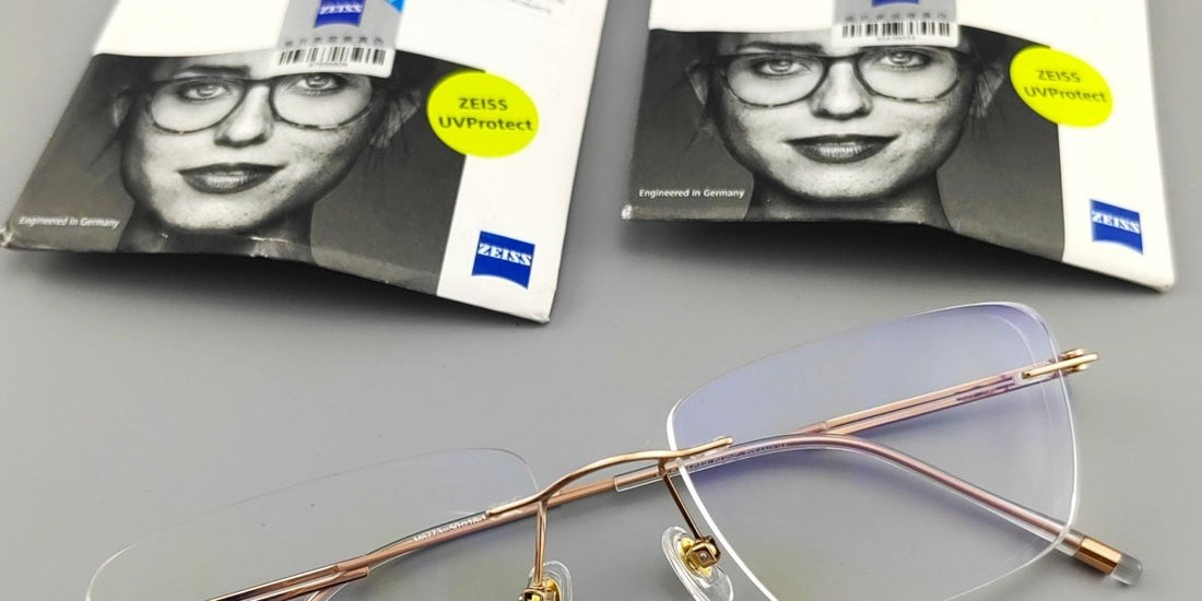 Custom Eyewear Story: Lightweight ZEISS Lenses + Japanese Titanium Rimless Glasses - HP eyeglasses