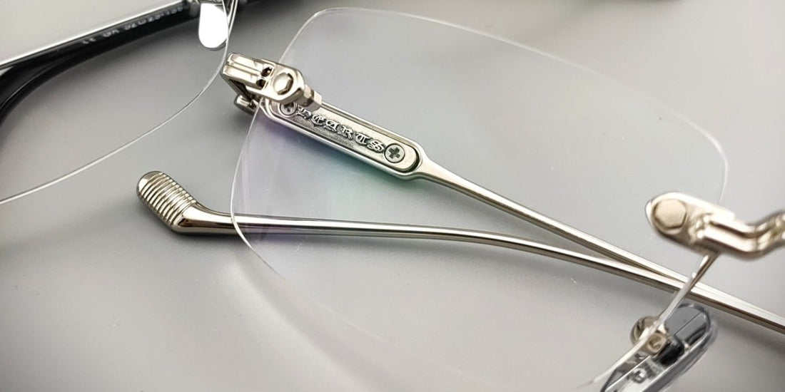 Gothic Rimless Glasses – Chrome Hearts Titanium Frames With Attitude - HP eyeglasses