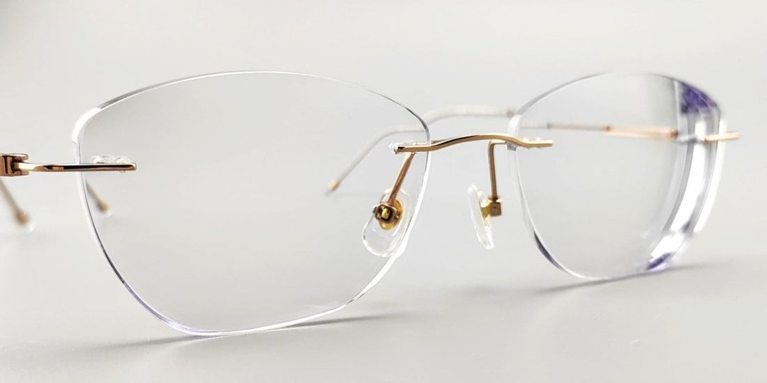 👓 Tailored Perfection: Where Cat-Eye Elegance Meets High-Prescription Comfort - HP eyeglasses