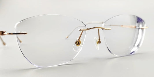 👓 Tailored Perfection: Where Cat-Eye Elegance Meets High-Prescription Comfort - HP eyeglasses