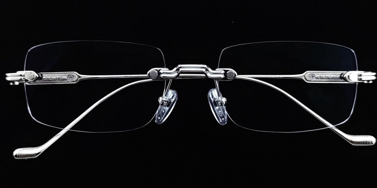 The Hot Pick of the Season: Chrome Hearts–Inspired Rimless Titanium Gl ...