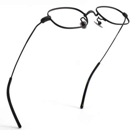 Japanese Small Square Titanium Glasses | Ultra Lightweight 48mm Prescription Eyeglasses for Small Faces GWS503