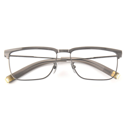 Pure Titanium Square Glasses for Men & Women | Ultra-Light Business Prescription Optical Frame LSA104