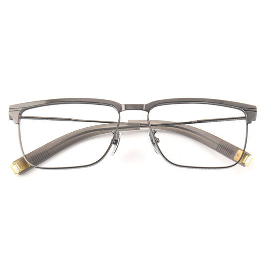 Pure Titanium Square Glasses for Men & Women | Ultra-Light Business Prescription Optical Frame LSA104