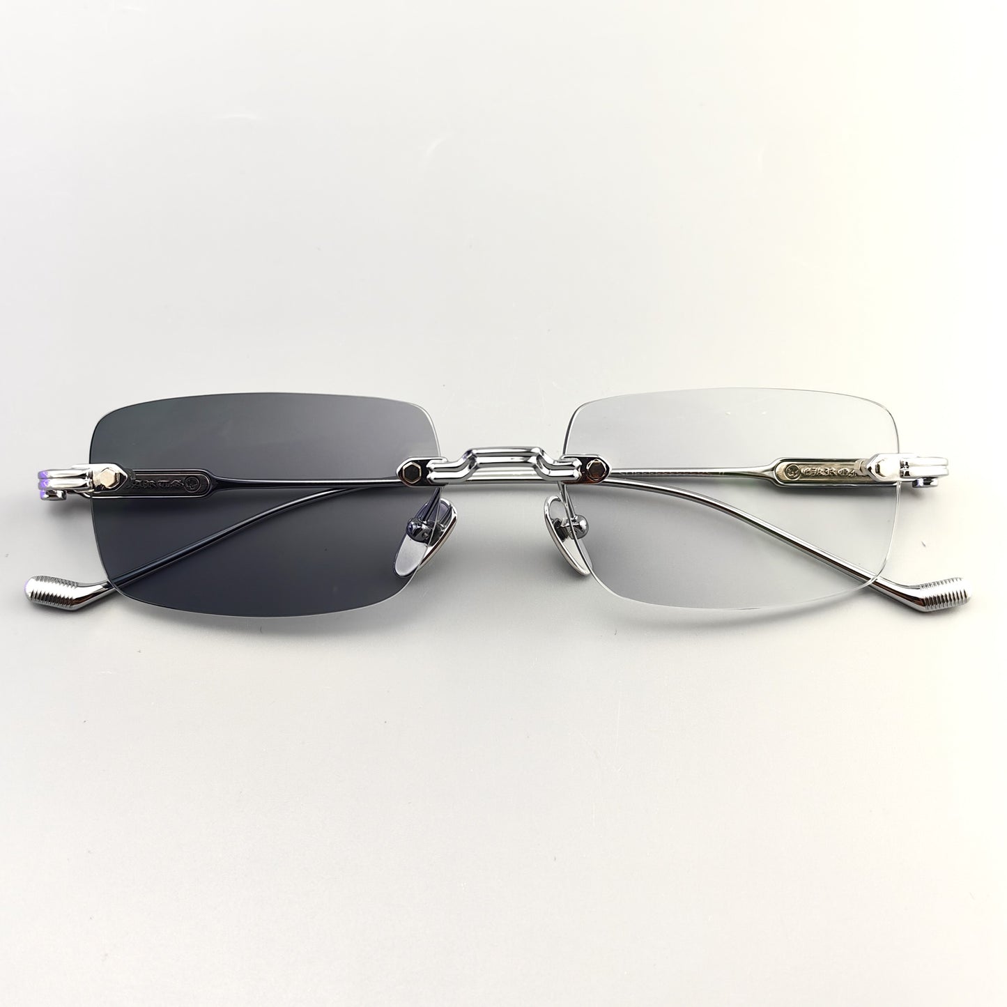Chrome Hearts SOFFFFFFFFERS II 无框眼镜 | 纯钛镜框，饰以中世纪细节