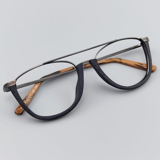 双桥木眼镜框 EO-5351
