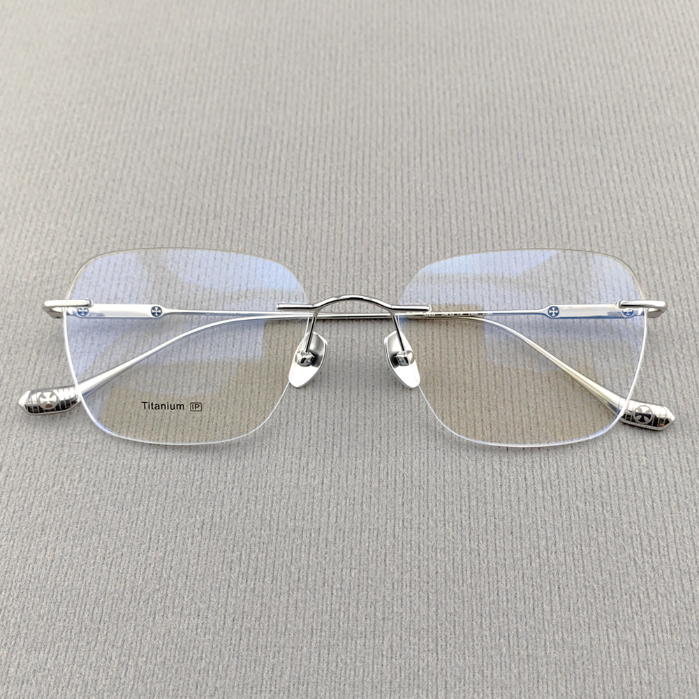 Japanese Design Rimless Eyeglasses - EO-758