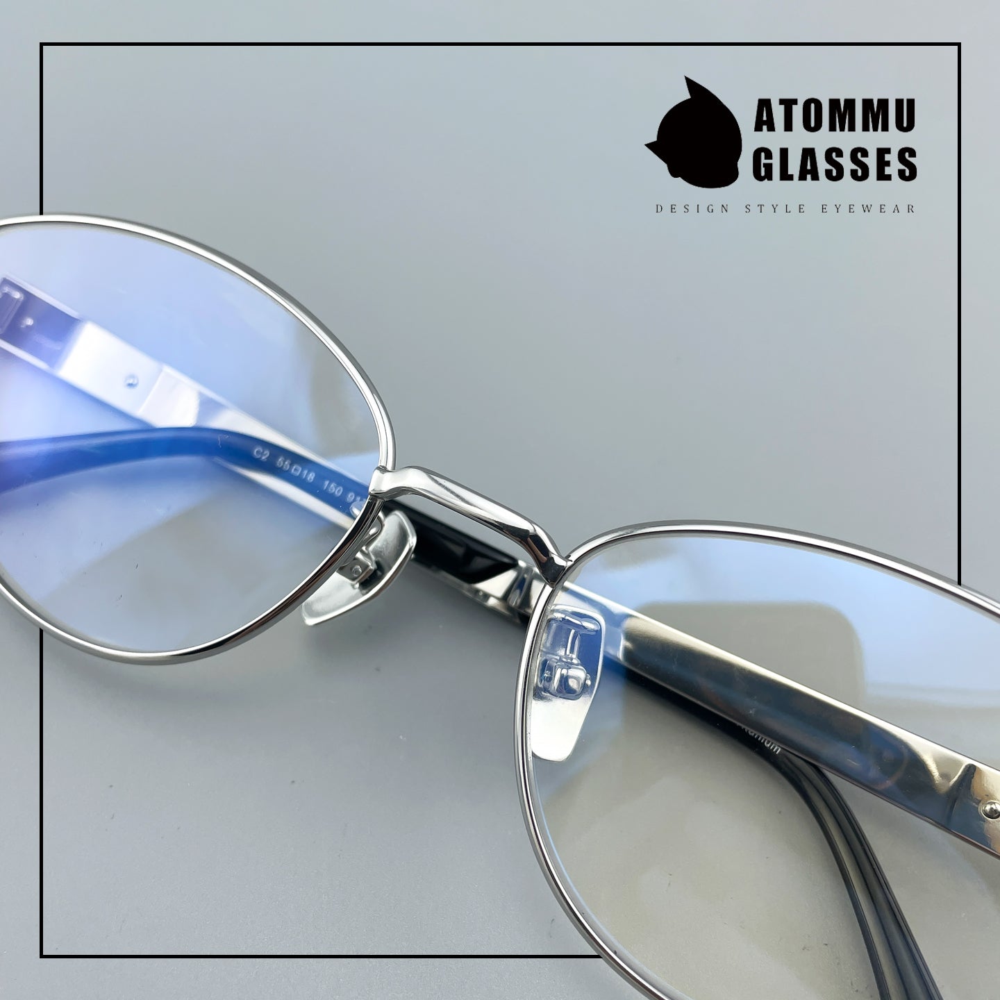 Vintage Cat Eye Titanium Glasses Frame Designer Optical Eyeglasses for Prescription, Tinted & Photochromic Lenses EO-917