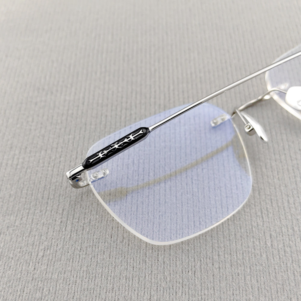 日本设计无框眼镜 - EO-758