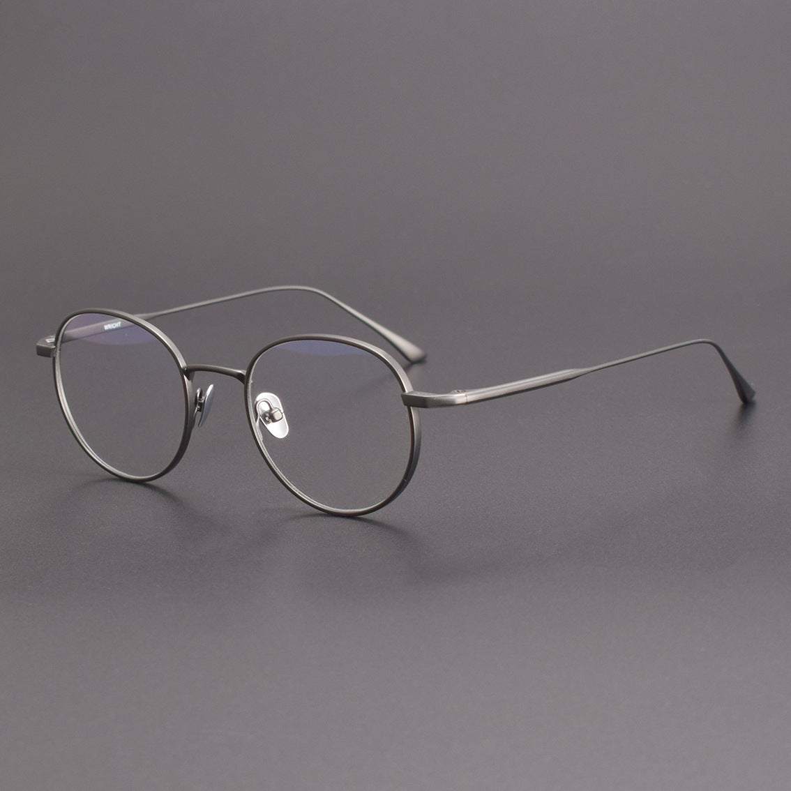 Japanese Designer Round Titanium Glasses | Vintage 48mm Lightweight Prescription Eyeglasses for Men & Women ZY-WRICHT