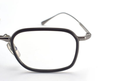 BRADBURY Japanese Retro Square Titanium Glasses - Ultra - Light 17g Full Frame Eyewear - HP eyeglasses