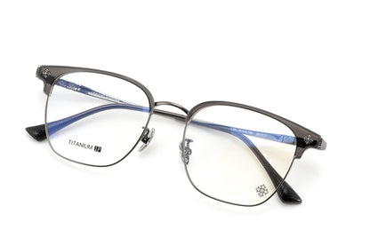 Browline Glasses Frames Men Women Acetate Titanium Eyeglasses Retro Square Designer Browline Optical Glasses CH5529 - HP eyeglasses