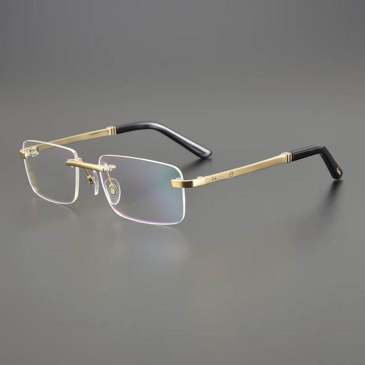 Business Rimless Pure Titanium Glasses with Blue Light Protection | Premium Prescription Optical Frame – 3138835 - HP eyeglasses