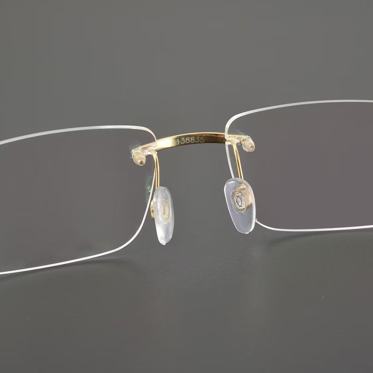 Business Rimless Pure Titanium Glasses with Blue Light Protection | Premium Prescription Optical Frame – 3138835 - HP eyeglasses