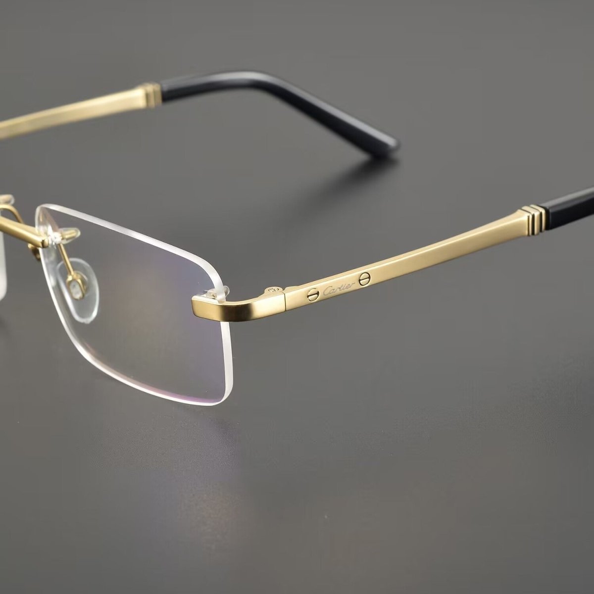 Business Rimless Pure Titanium Glasses with Blue Light Protection | Premium Prescription Optical Frame – 3138835 - HP eyeglasses