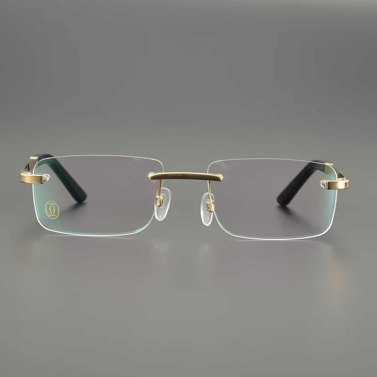 Business Rimless Pure Titanium Glasses with Blue Light Protection | Premium Prescription Optical Frame – 3138835 - HP eyeglasses