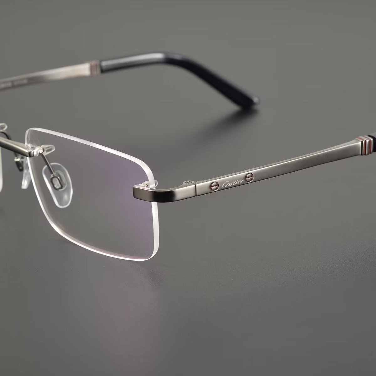 Business Rimless Pure Titanium Glasses with Blue Light Protection | Premium Prescription Optical Frame – 3138835 - HP eyeglasses