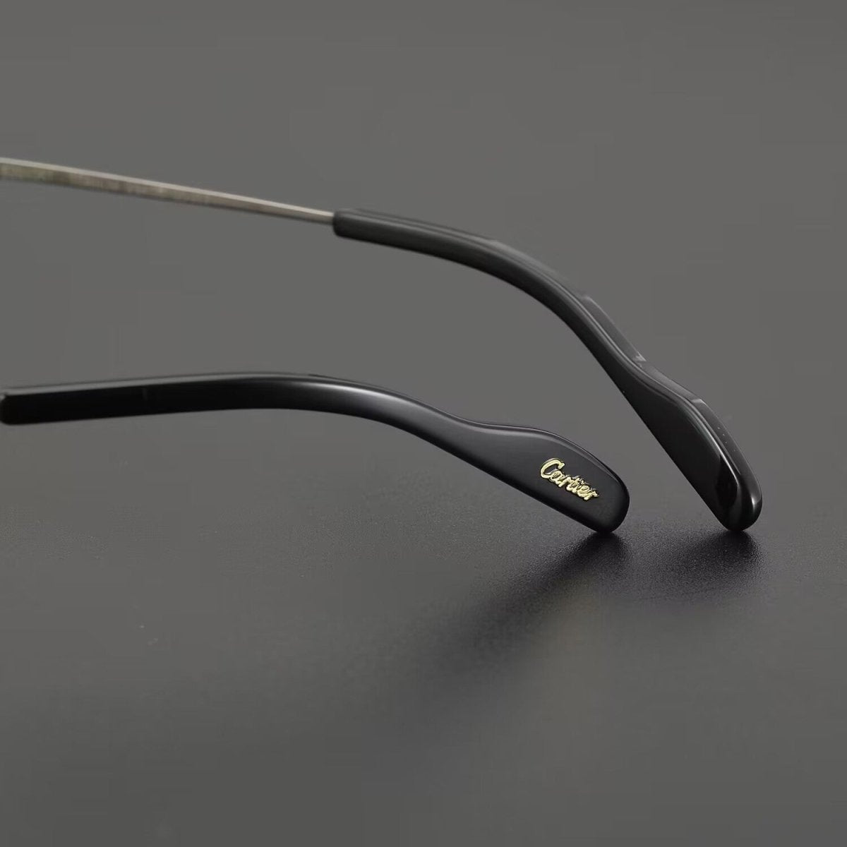 Business Rimless Pure Titanium Optical Glasses with Acetate Temples – Ultra Lightweight, CT8201061 - HP eyeglasses