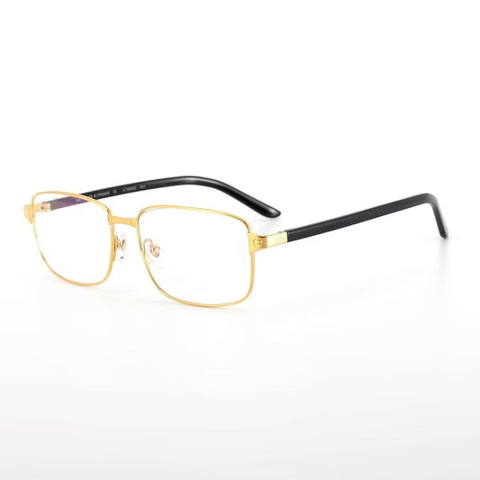 Cartier - Style Business Pure Titanium Full Frame Optical Glasses with Acetate Temples – CT00400 - HP eyeglasses