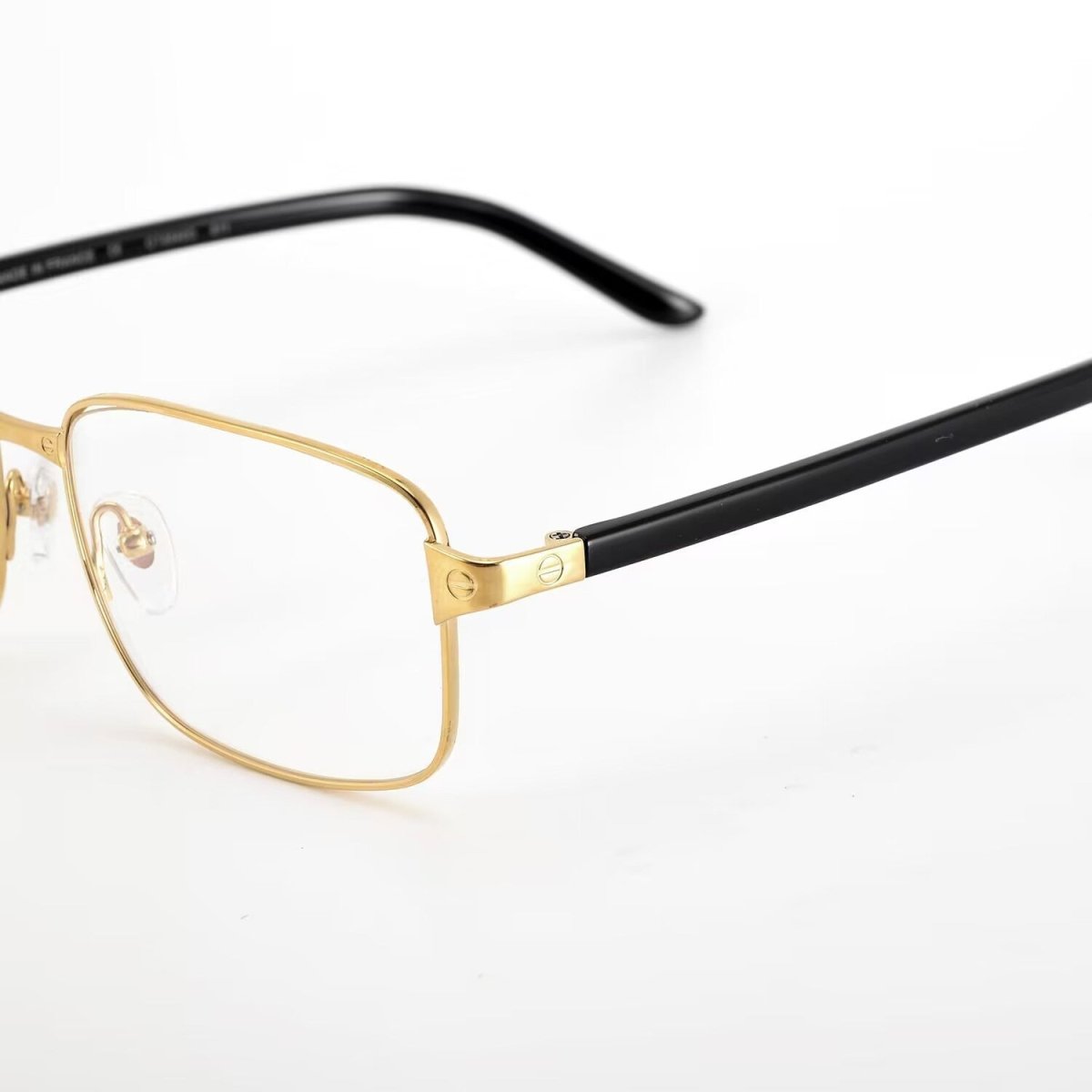 Cartier - Style Business Pure Titanium Full Frame Optical Glasses with Acetate Temples – CT00400 - HP eyeglasses