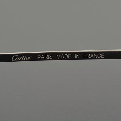 Cartier - Style Pure Titanium Rimless Business Glasses Frame with Acetate Temples – 3139988 - HP eyeglasses