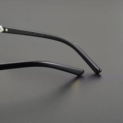 Cartier - Style Pure Titanium Rimless Glasses with Acetate Temples Business Prescription Optical Frame – CT0287O - HP eyeglasses