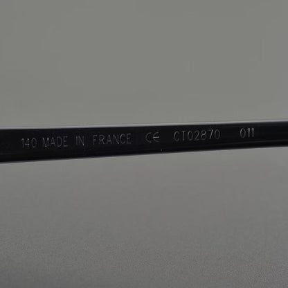 Cartier - Style Pure Titanium Rimless Glasses with Acetate Temples Business Prescription Optical Frame – CT0287O - HP eyeglasses